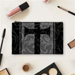 Gothic Brocade Cross Cosmetic Bag (Medium)