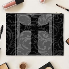 Gothic Brocade Cross Cosmetic Bag (XL) from ArtsNow.com Back