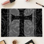 Gothic Brocade Cross Cosmetic Bag (XXL)