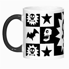 Gothic Punk Skull Morph Mug from ArtsNow.com Left