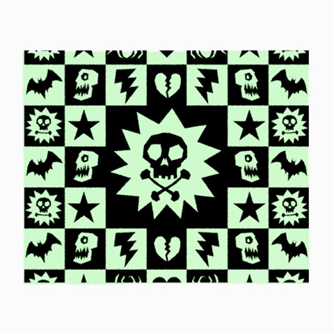 Gothic Punk Skull Glasses Cloth (Small) from ArtsNow.com Front
