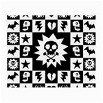 Gothic Punk Skull Glasses Cloth (Small)