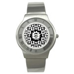 Gothic Punk Skull Stainless Steel Watch