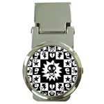 Gothic Punk Skull Money Clip Watch