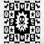 Gothic Punk Skull Canvas 8  x 10 