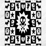 Gothic Punk Skull Canvas 11  x 14 