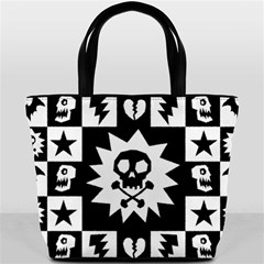 Gothic Punk Skull Bucket Bag from ArtsNow.com Front