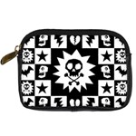 Gothic Punk Skull Digital Camera Leather Case