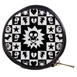 Gothic Punk Skull Mini Makeup Bag