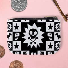 Gothic Punk Skull Mini Coin Purse from ArtsNow.com Back