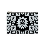 Gothic Punk Skull Cosmetic Bag (Medium)