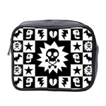 Gothic Punk Skull Mini Toiletries Bag (Two Sides)