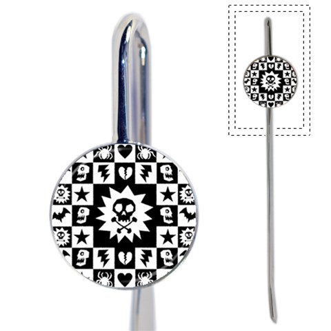 Gothic Punk Skull Book Mark from ArtsNow.com Front