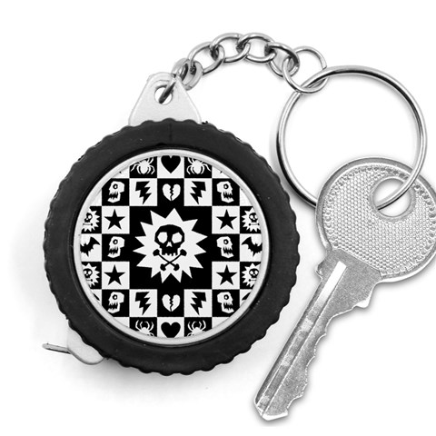 Gothic Punk Skull Measuring Tape from ArtsNow.com Front