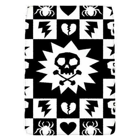 Gothic Punk Skull Removable Flap Cover (Small) from ArtsNow.com Front