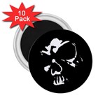 Gothic Skull 2.25  Magnet (10 pack)