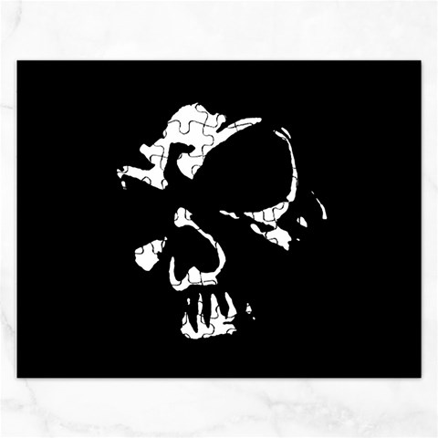 Gothic Skull Jigsaw Puzzle (Rectangular) from ArtsNow.com Front