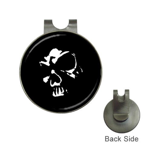 Gothic Skull Golf Ball Marker Hat Clip from ArtsNow.com Front