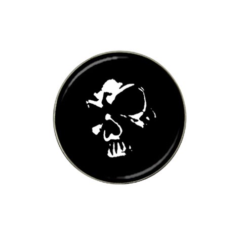 Gothic Skull Hat Clip Ball Marker from ArtsNow.com Front