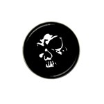 Gothic Skull Hat Clip Ball Marker (10 pack)