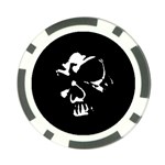 Gothic Skull Poker Chip Card Guard (10 pack)