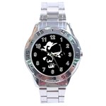 Gothic Skull Stainless Steel Analogue Men’s Watch