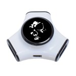 Gothic Skull 3-Port USB Hub
