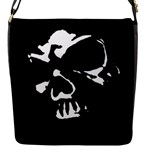 Gothic Skull Flap closure messenger bag (Small)