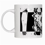 Grunge Skull White Mug