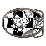 Grunge Skull Belt Buckle