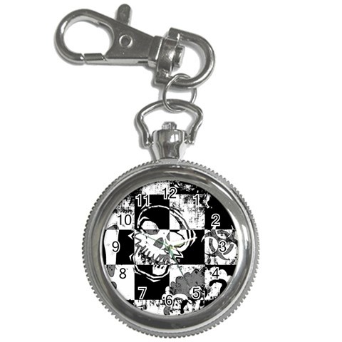 Grunge Skull Key Chain Watch from ArtsNow.com Front