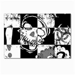 Grunge Skull Postcard 4 x 6  (Pkg of 10)