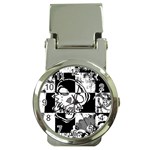 Grunge Skull Money Clip Watch