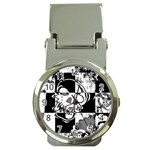 Grunge Skull Money Clip Watch