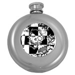 Grunge Skull Hip Flask (5 oz)