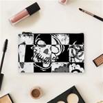 Grunge Skull Cosmetic Bag (Small)