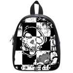 Grunge Skull School Bag (Small)