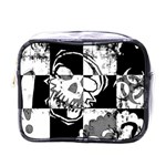 Grunge Skull Mini Toiletries Bag (One Side)