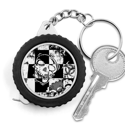 Grunge Skull Measuring Tape from ArtsNow.com Front