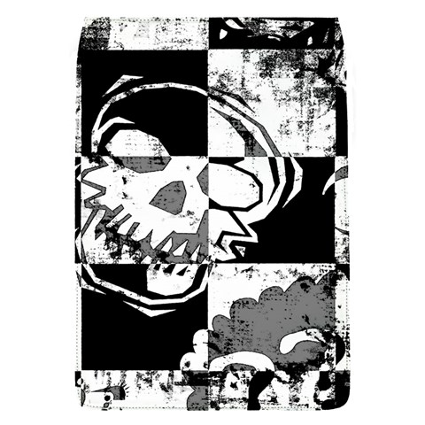 Grunge Skull Removable Flap Cover (Small) from ArtsNow.com Front