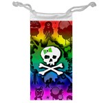 Kawaii Rainbow Skull Jewelry Bag