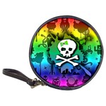 Kawaii Rainbow Skull Classic 20-CD Wallet