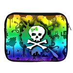 Kawaii Rainbow Skull Apple iPad 2/3/4 Zipper Case