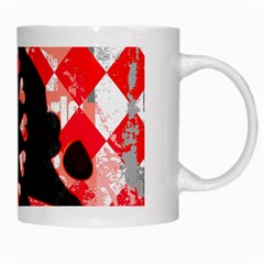 Love Heart Splatter White Mug from ArtsNow.com Right