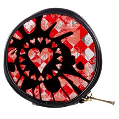 Love Heart Splatter Mini Makeup Bag from ArtsNow.com Front