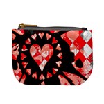 Love Heart Splatter Mini Coin Purse