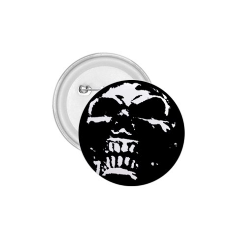 Morbid Skull 1.75  Button from ArtsNow.com Front