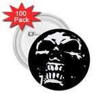 Morbid Skull 2.25  Button (100 pack)