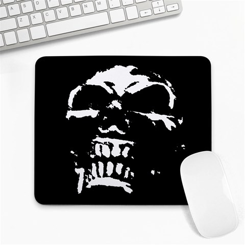 Morbid Skull Large Mousepad from ArtsNow.com Front
