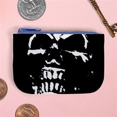 Morbid Skull Mini Coin Purse from ArtsNow.com Front